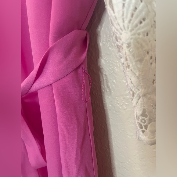 Gianni Bini Pink and White Lace Dress - Picture 4 of 8